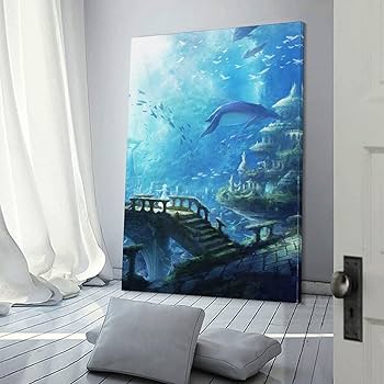 絵画 アートポスター アートパネル 海 現代アート 壁掛け お洒落 インテリア 大きいサイズ 40x120cm 新品 アートパネル アートポスター 海